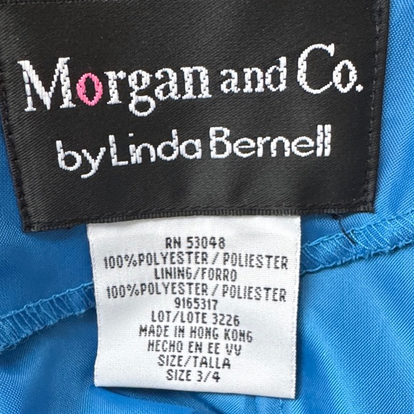 Elegant Blue evening wedding guest  Dress gown - Picture 2 of 9